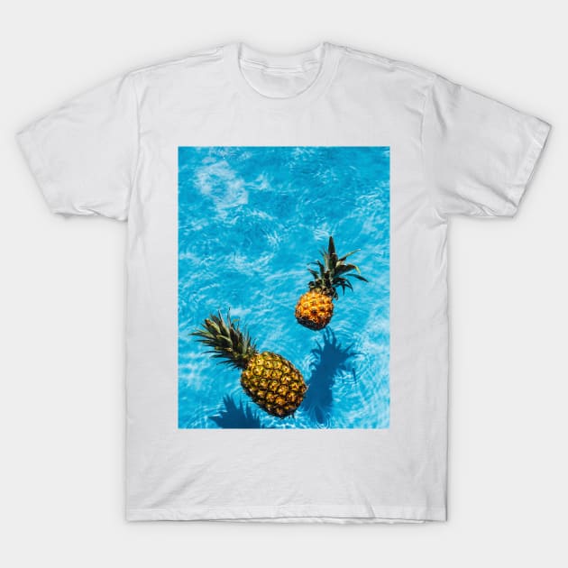 Tropical Pineapples T-Shirt by NewburyBoutique